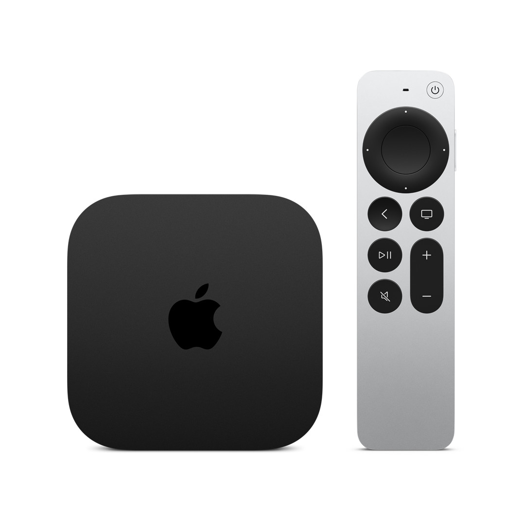 Apple公式の現行第3世代Apple TV 4KとSiri Remote
